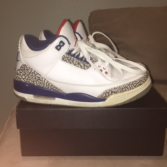 Jordan Other - Restored Jordan 3 true blue